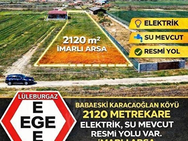 Babaeski, Kirklareli içerisinde satılık Arsa