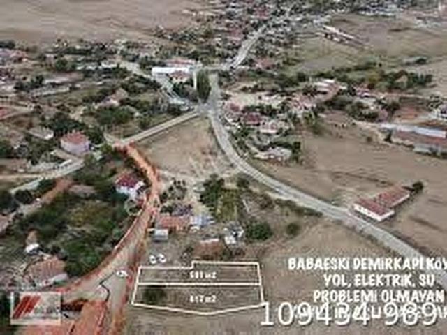 Karacaoğlan, Babaeski içerisinde satılık Arsa