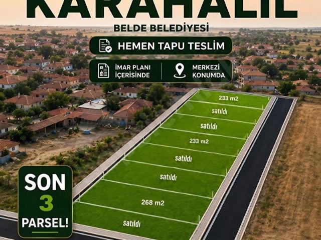 Karahalil, Babaeski içerisinde satılık Arsa