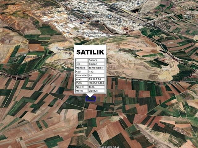 Sincan, Ankara içerisinde satılık Arsa