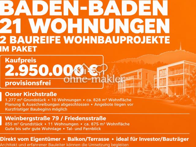 Erdgeschosswohnung kaufen in Baden-Baden