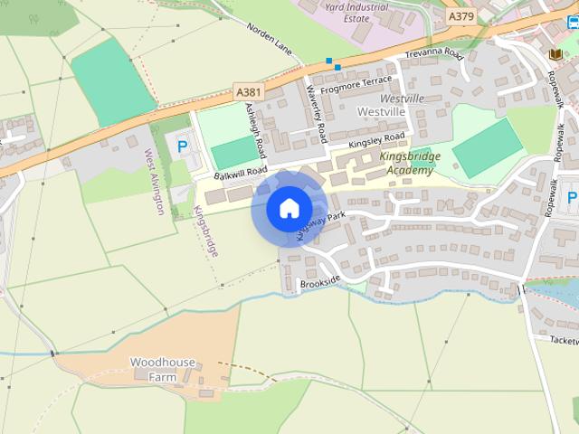 House for rent in West Alvington, South Hams