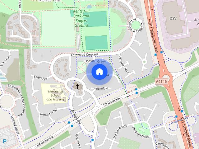 House for rent in Monkston Park, Milton Keynes