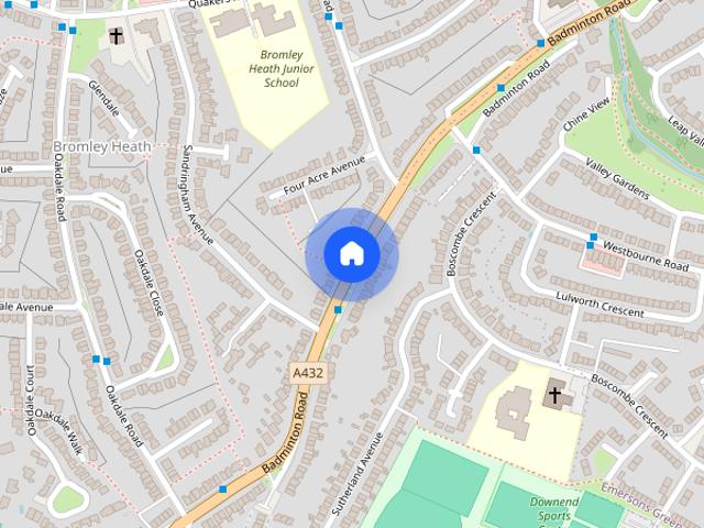 House for rent in Downend, Moorend