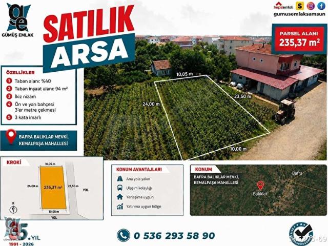Bafra, Samsun içerisinde satılık mülk