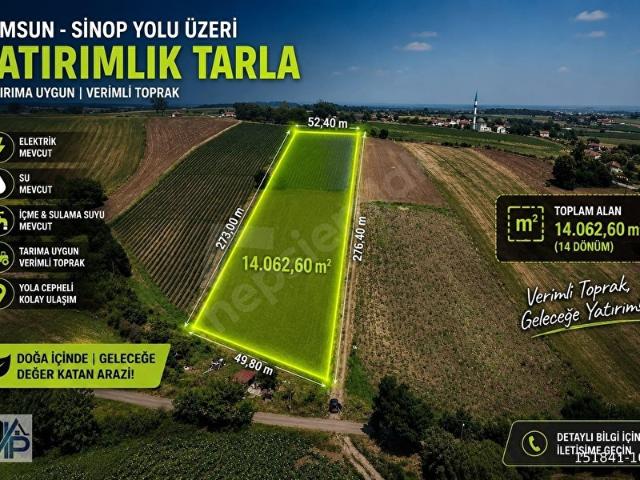 Osmanbeyli, Bafra içerisinde satılık Arsa