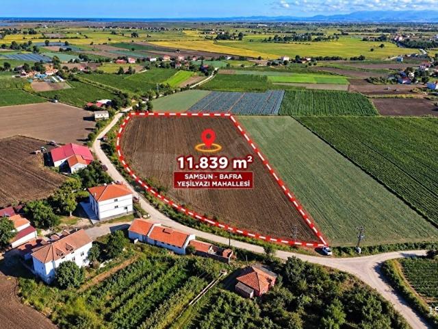 Avunca, Bafra içerisinde satılık Arsa