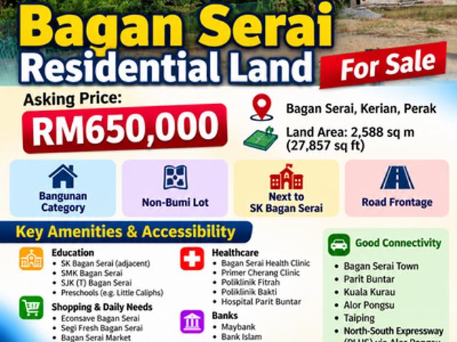 House for sale in Perak, Kerian