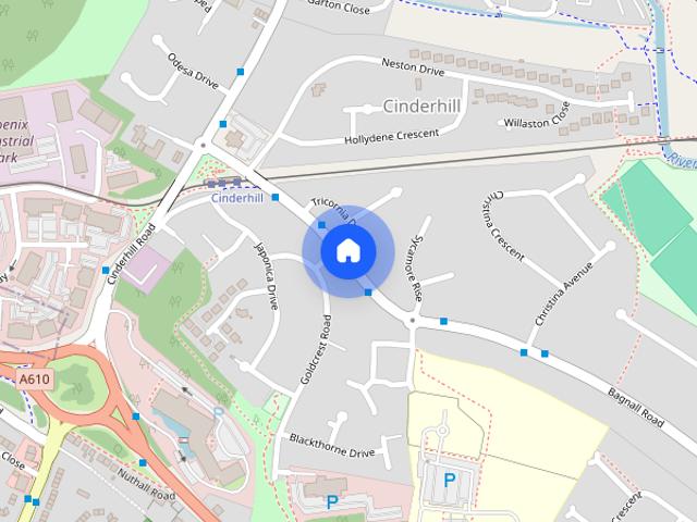 House for rent in Bulwell, City of Nottingham