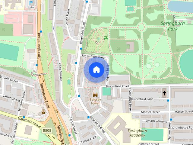 Apartment for rent in Balgrayhill, Glasgow