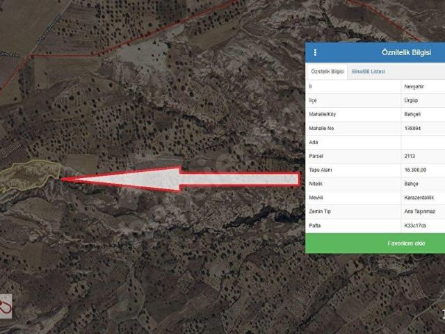 Ürgüp, Nevşehir içerisinde satılık mülk
