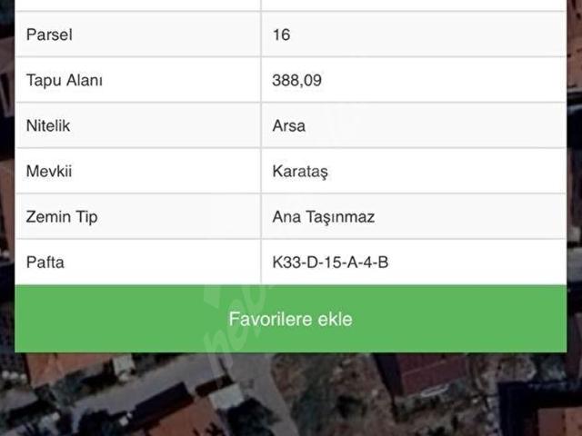 Nevşehir Merkez, Nevşehir içerisinde satılık Arsa