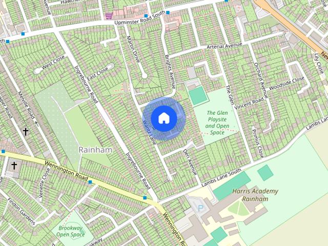 House for rent in Rainham, Greater London