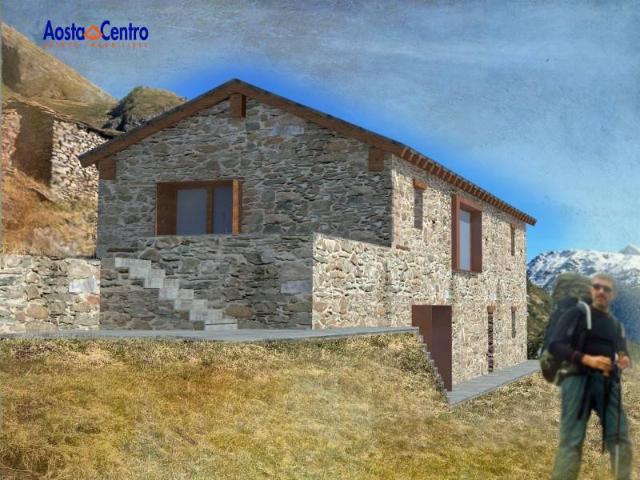 Villa Indipendente in vendita a Pont Serrand, La Thuile
