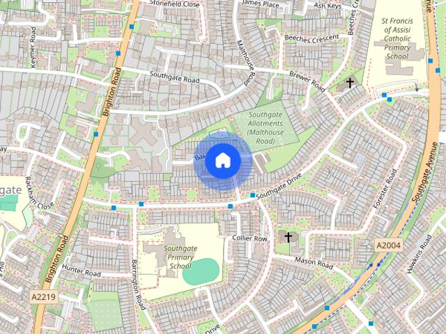 House for rent in Southgate, Crawley