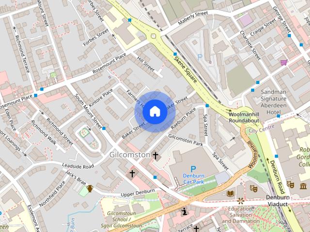 Apartment for rent in Gilcomston, Ballindoch