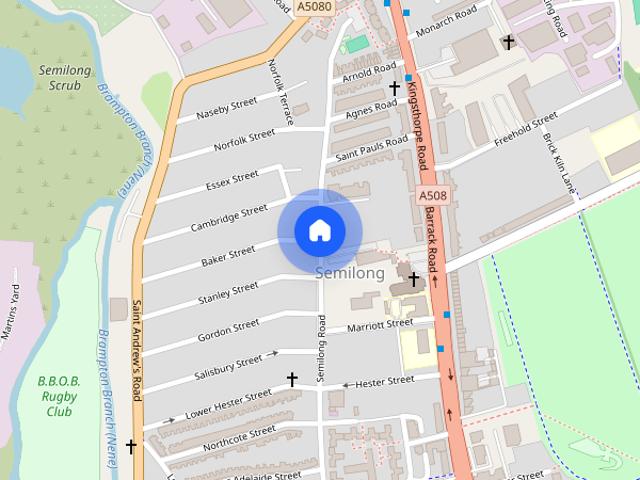 House for rent in Northampton, Semilong