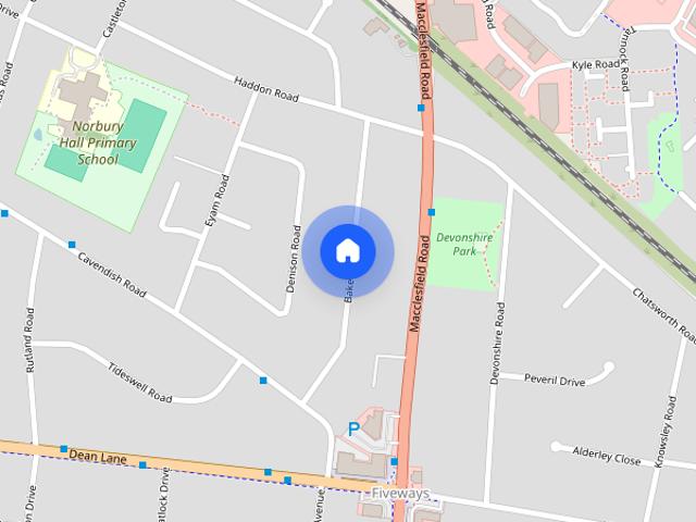 House for rent in Fiveways, Hazel Grove