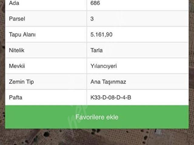 Çat Beldesi, Nevşehir Merkez içerisinde satılık Arsa