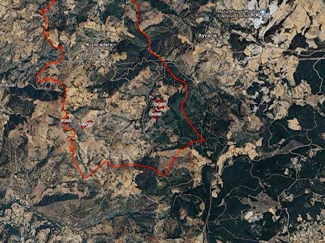 Kızılcadere, Dursunbey içerisinde satılık Arsa