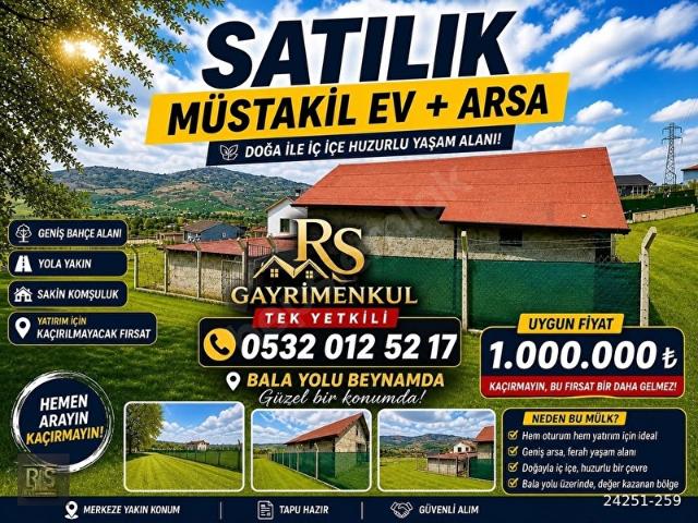 Bala, Ankara içerisinde satılık mülk