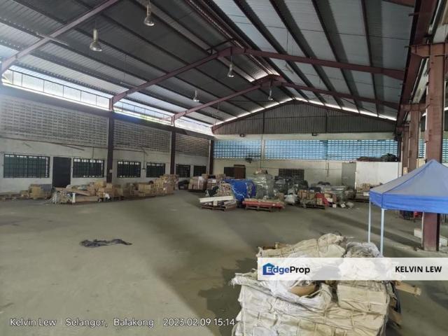Warehouse for rent in Kajang, Langat