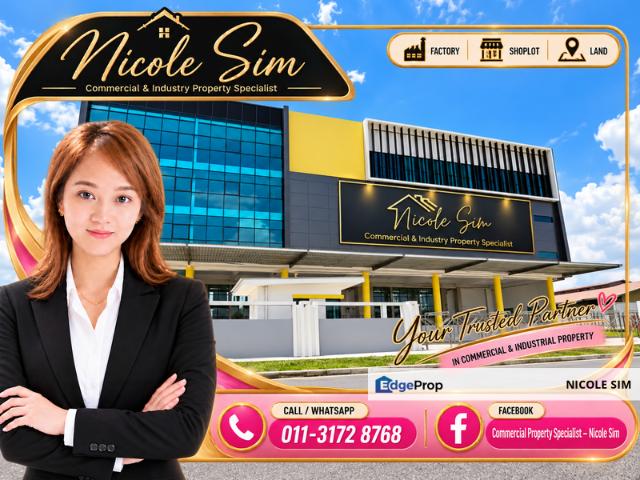 Warehouse for sale in Kajang, Langat
