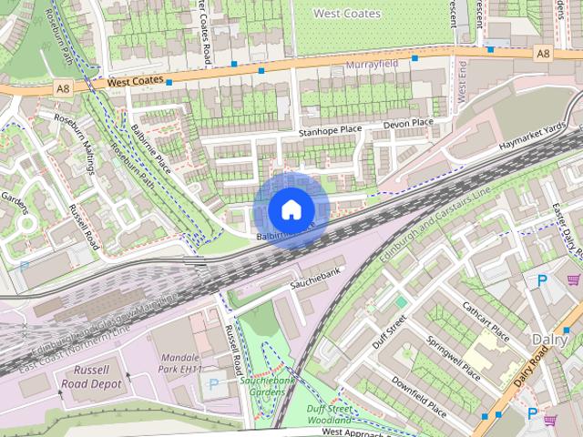 Apartment for rent in Murrayfield, City of Edinburgh