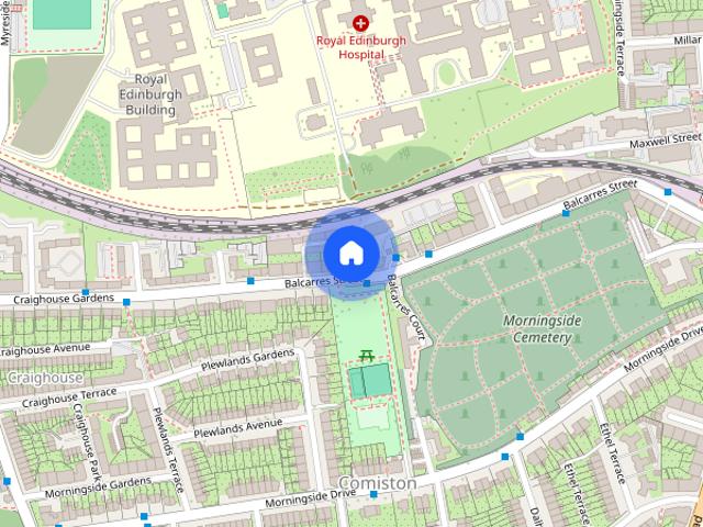 Apartment for rent in Comiston, Scotland