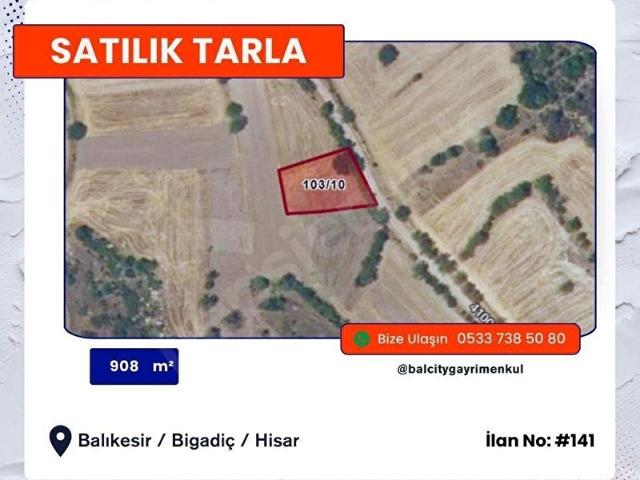 Hisarköy, Bigadiç içerisinde satılık Arsa