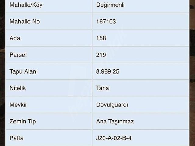 Değirmenli, Bigadiç içerisinde satılık Arsa
