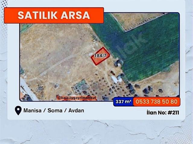 Aşağı Avdan, Soma içerisinde satılık Arsa