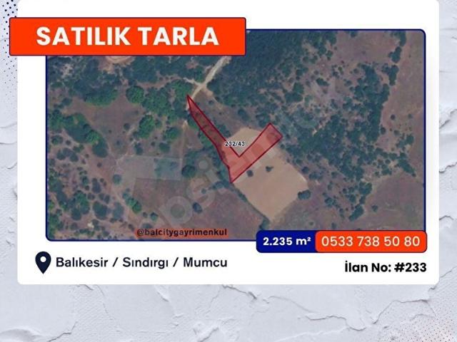 Mumcu, Sındırgı içerisinde satılık Arsa