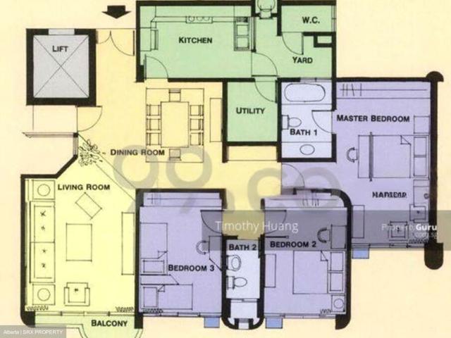 Apartment for rent in Novena