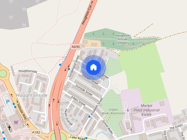 House for rent in Houghtonside, Tyne And Wear