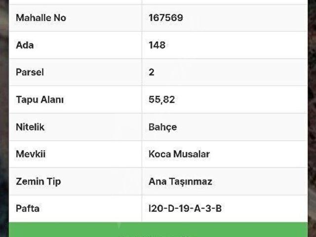 Dedekaşı, Kepsut içerisinde satılık mülk