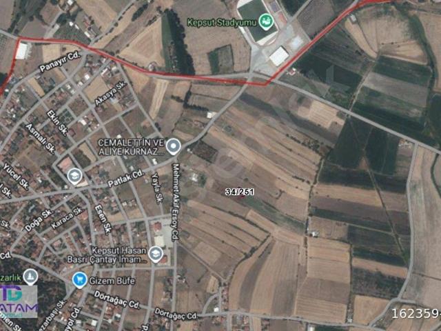 Kepsut, Balikesir içerisinde satılık Arsa