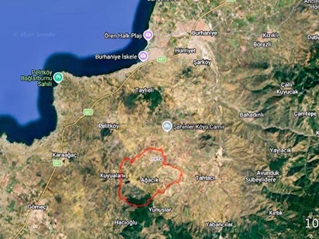 Burhaniye, Balikesir içerisinde satılık Arsa