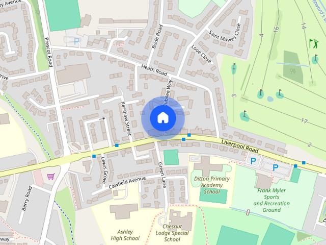 House for rent in Upton Rocks, Widnes