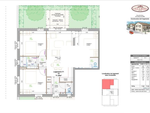 Appartement vente à Tours, Ballan-miré