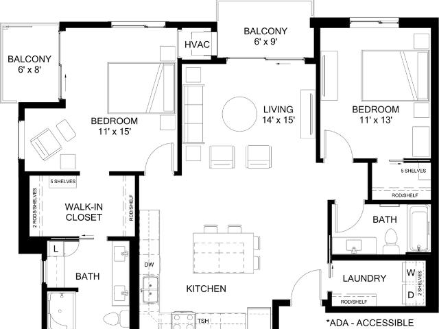 Apartment for rent in Eagan, Minnesota