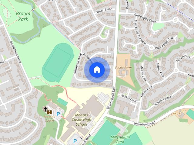 House for rent in Mearns, Scotland