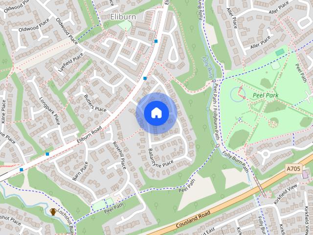House for rent in Eliburn, Dedridge