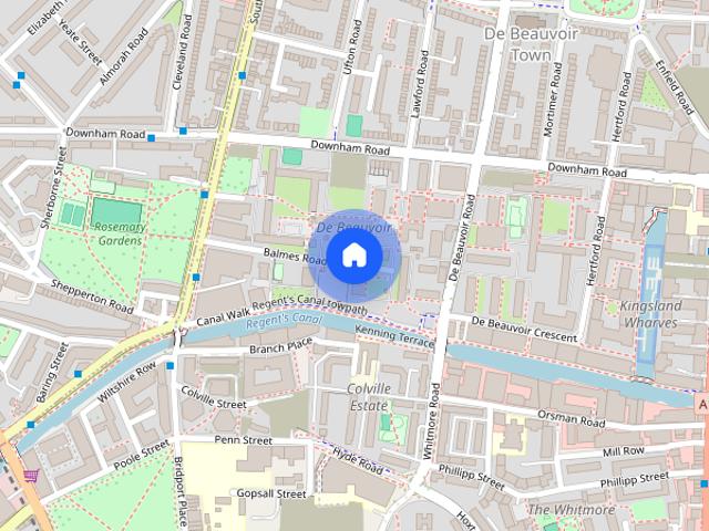 Apartment for rent in Hoxton, De Beauvoir Town
