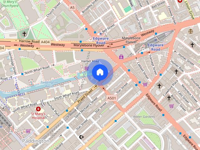 Apartment for rent in Paddington, Greater London