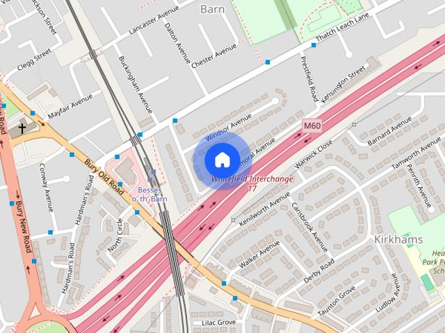 House for rent in Whitefield, Bury