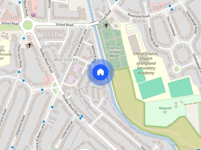 House for rent in Yardley Wood, West Midlands