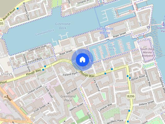 Apartment for rent in Rotherhithe, Greater London