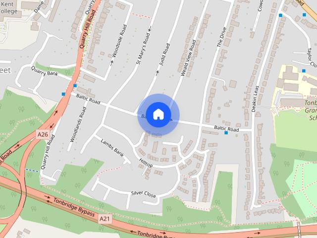 Apartment for rent in Brook Street, Bourne Vale