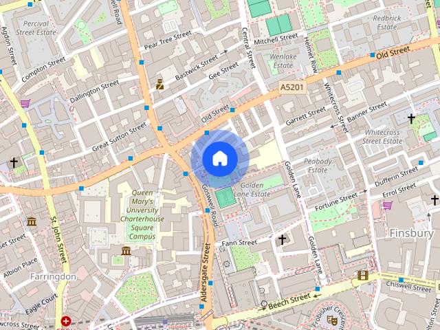 Apartment for rent in Barbican, Greater London